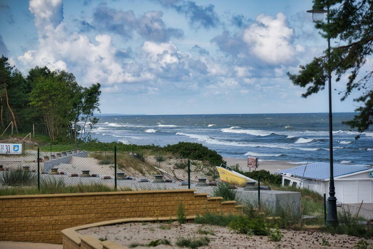 לינה וארוחת בוקר קריניצה מורסקה Natura Mierzei 30 - Pokoje Z Widokiem Na Baltyk מראה חיצוני תמונה
